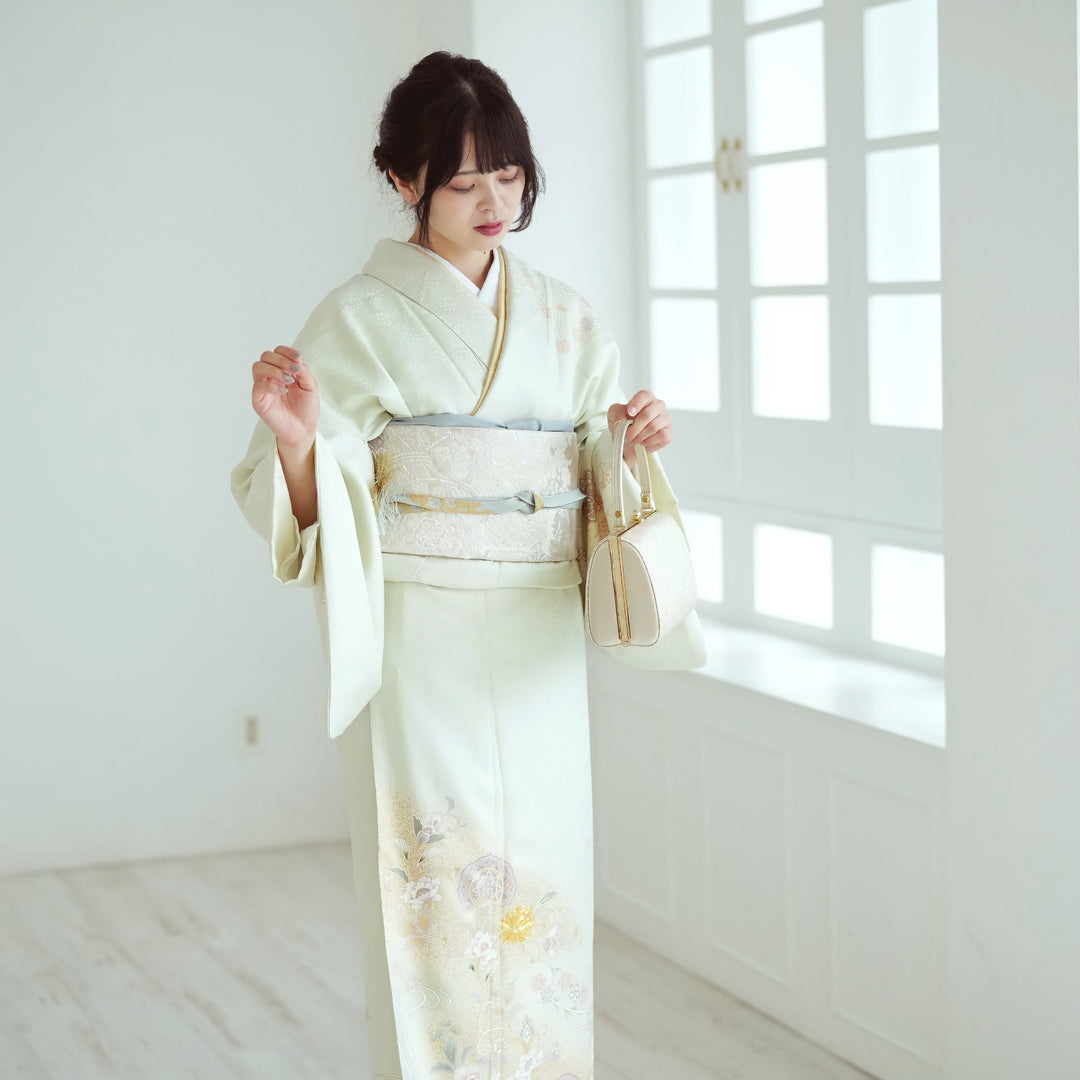 着物　9点　まとめ レンタル】訪問着 着物セット きもの フォーマル 結婚式 卒業式 お茶会