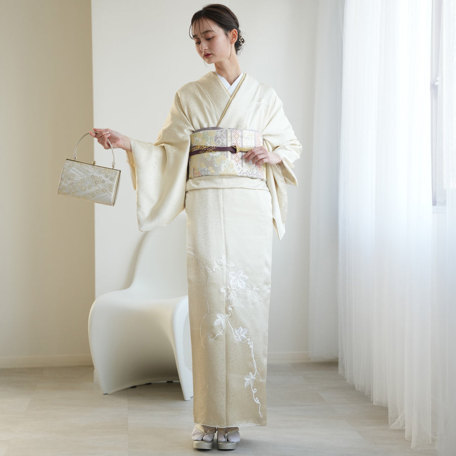 着物10 逸品!! 正絹 友禅染 仮絵羽 訪問着 反物 ☆☆☆