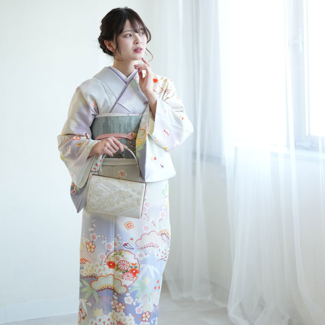 訪問着 セット a215ｅ　入学式　結婚式　七五三　お宮参り レンタル】訪問着セット JAPAN STYLE 国産生地 結婚式 卒業式 入学式