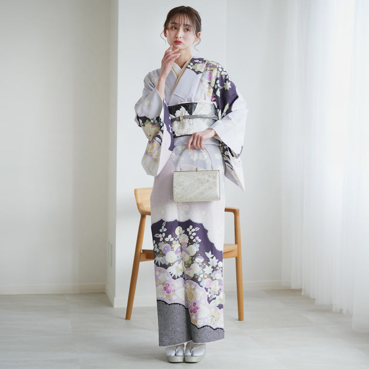 レンタル】訪問着セット JAPAN STYLE 国産生地 結婚式 卒業式 入学式