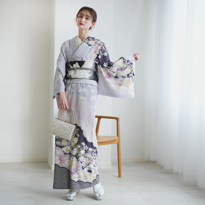 Y　訪問着セット レンタル】訪問着セット JAPAN STYLE 国産生地 結婚式 卒業式 入学式