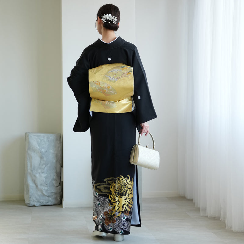 【レンタル】黒留袖 着物セット 桂由美 きもの フォーマル 高級 正絹 結婚式着物  新郎母 新婦母 第一礼装 KOTOHOGI ことほぎ フォトウェディング 往復送料無料（1045601300）