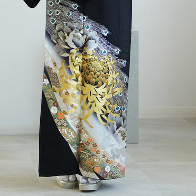 【レンタル】黒留袖 着物セット 桂由美 きもの フォーマル 高級 正絹 結婚式着物  新郎母 新婦母 第一礼装 KOTOHOGI ことほぎ フォトウェディング 往復送料無料（1045601300）