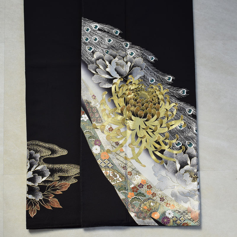 【レンタル】黒留袖 着物セット 桂由美 きもの フォーマル 高級 正絹 結婚式着物  新郎母 新婦母 第一礼装 KOTOHOGI ことほぎ フォトウェディング 往復送料無料（1045601300）