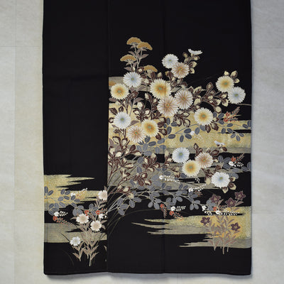 【レンタル】黒留袖 着物セット きもの フォーマル 高級 正絹 結婚式着物  新郎母 新婦母 第一礼装 フォトウェディング 往復送料無料（1045603100）※2025年11月予約空き無し