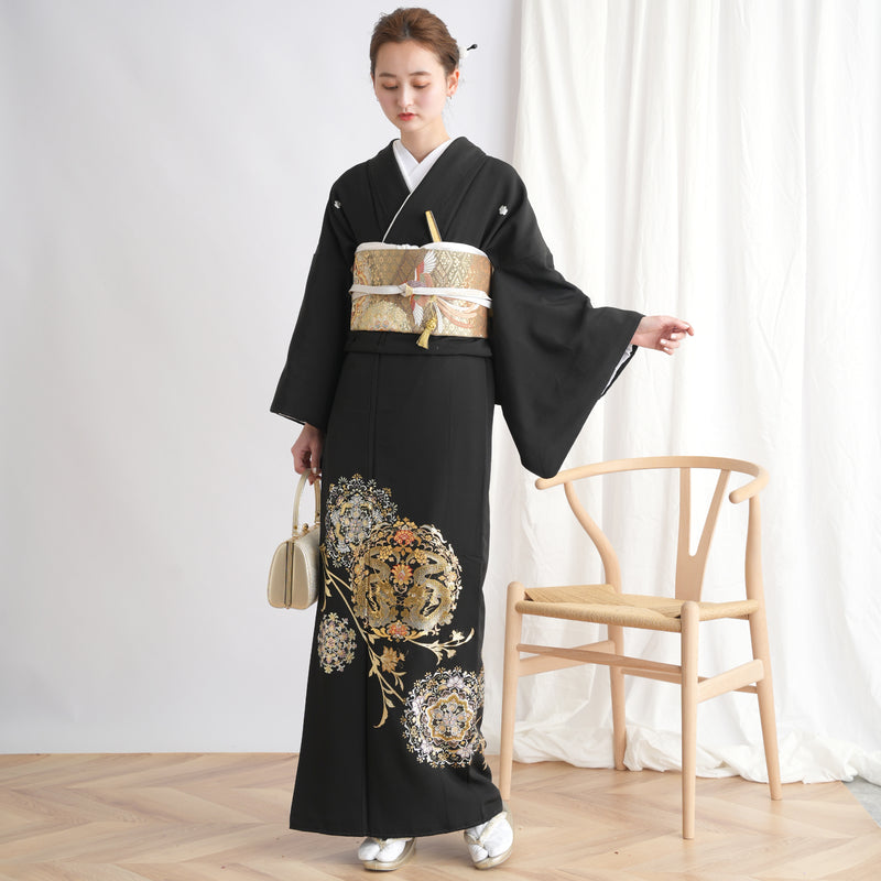 袋帯 着物 正絹 仕立て上がり 豪華 帯 和装 和服 礼装 kimono碧の袋帯 