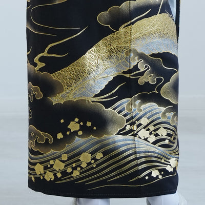 【レンタル】黒留袖 着物20点セット 桂由美 金龍 フォーマル 高級 正絹 結婚式着物  KOTOHOGI ことほぎ 金彩友禅 第一礼装 フォトウェディング （1045605200）