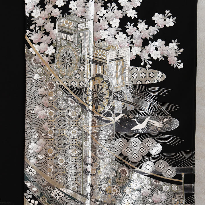 模写/木戸孝允/木戸松菊/桂小五郎/諧暢/絹表装/布袋屋掛軸HF-563 模写/木戸孝允/木戸松菊/桂小五郎/諧暢/絹表装/布袋屋掛軸HF-563