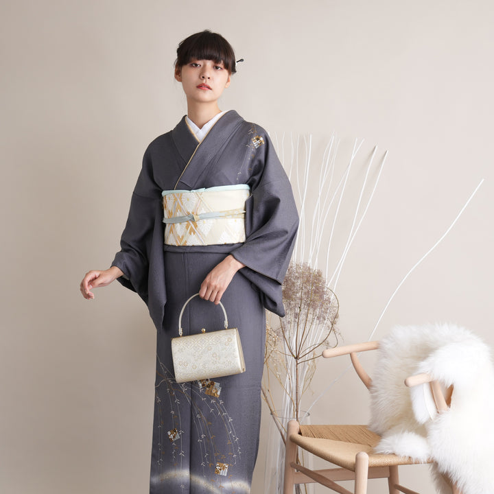 訪問着 4点フルセット a162I 作家物　正絹　入学式　七五三　お宮参り 訪問着 4点フルセット a162I 作家物 正絹 入学式 七五三 お