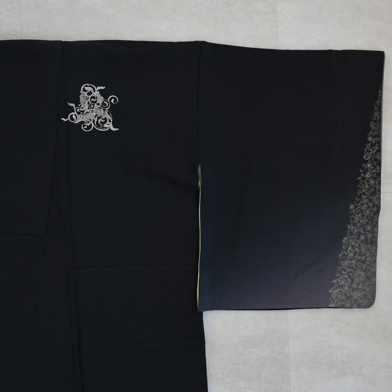 【レンタル】附下セット 正絹 卒業式 食事会 入学式 お宮参り 七五三 ラメ 往復送料無料（1047600400）