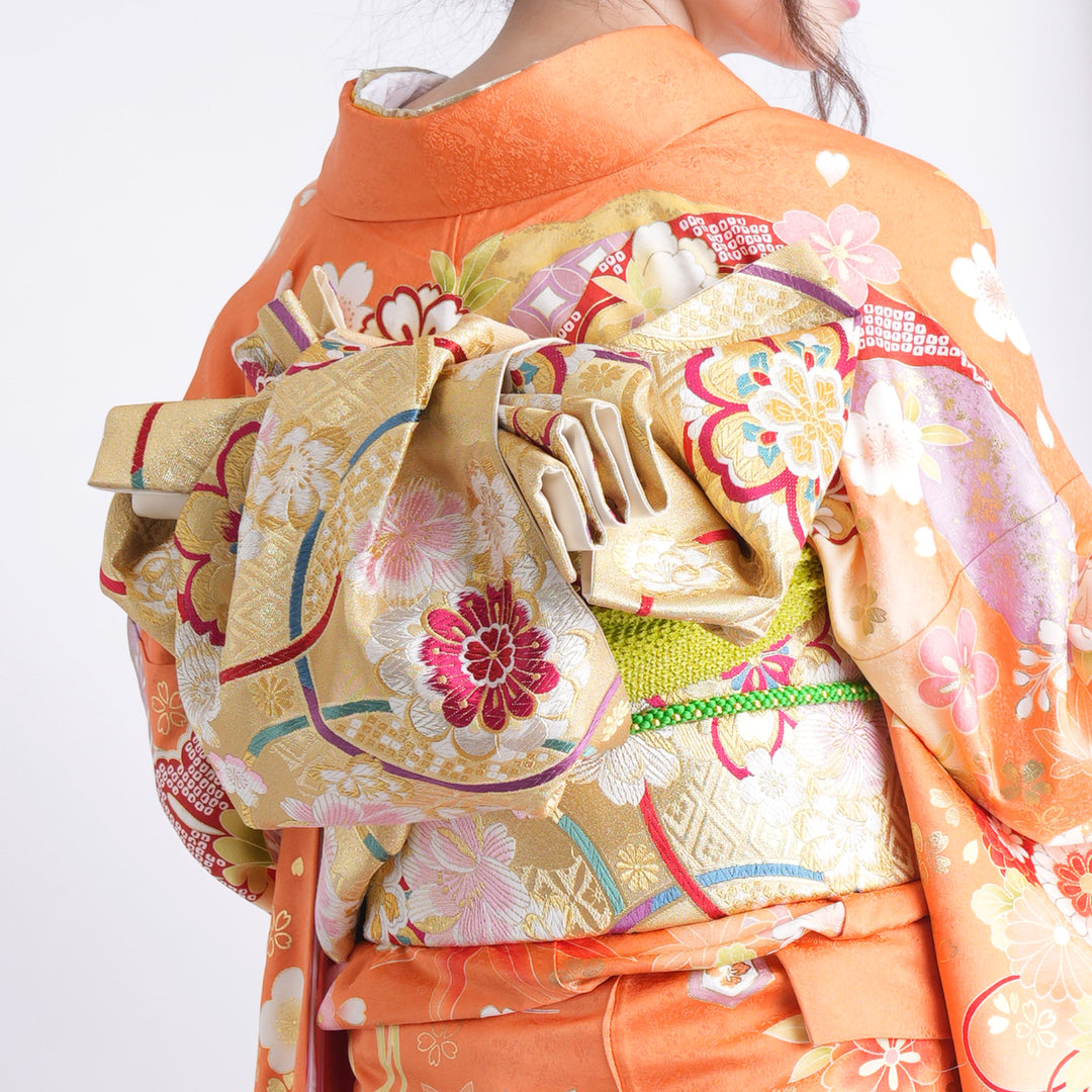 ian 正絹 振袖set 7点 正絹 振袖set 7点