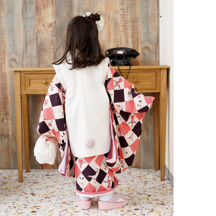 ［mam］七五三 着物 単品 753 被布 フォトスタジオ mam］七五三 着物 単品 753 被布 フォトスタジオ mam様専用