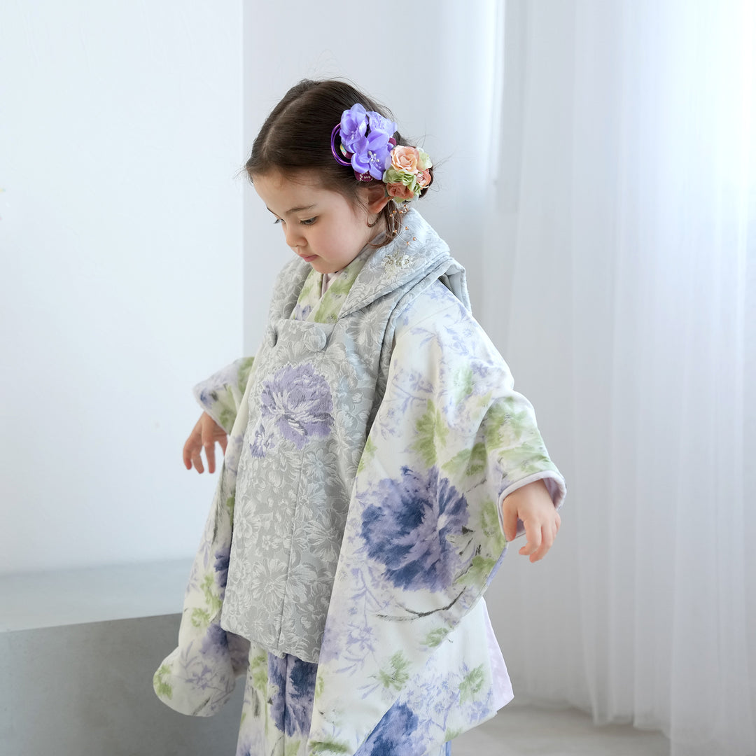 レンタル】七五三 3歳 着物 女の子 JILLSTUART ジルスチュアート 被布