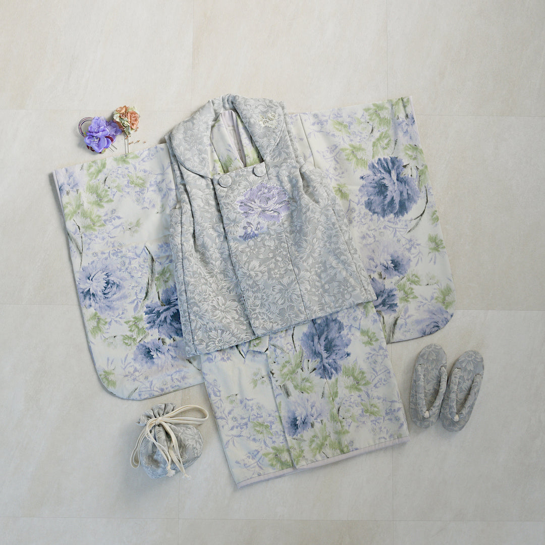 レンタル】七五三 3歳 着物 女の子 JILLSTUART ジルスチュアート 被布