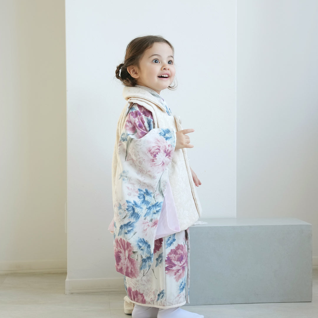 レンタル】七五三 3歳 着物 女の子 JILLSTUART ジルスチュアート 被布