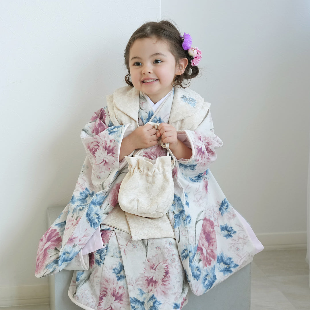レンタル】七五三 3歳 着物 女の子 JILLSTUART ジルスチュアート 被布