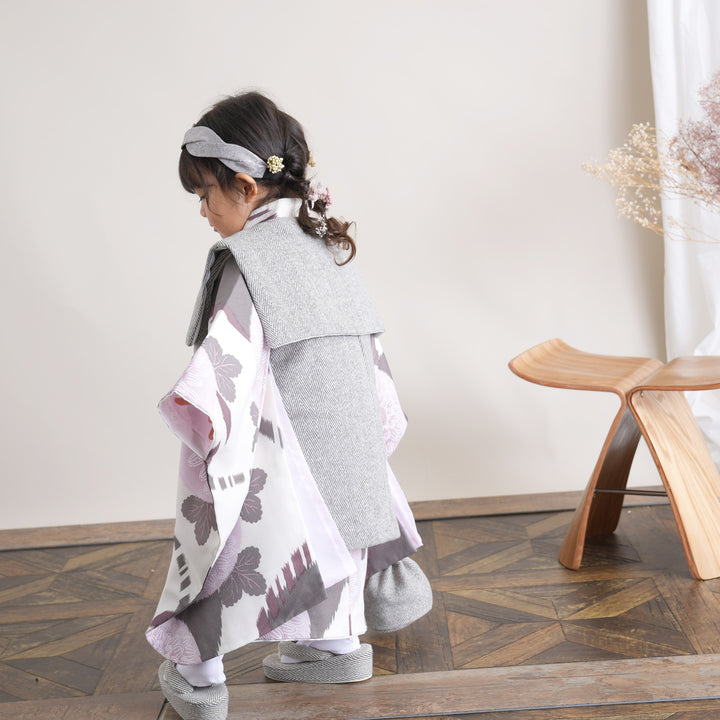 ひよこ商店　七五三 着物セット 3歳 レンタル】七五三 3歳 着物 ひよこ商店 女の子 被布セット 子供 kids