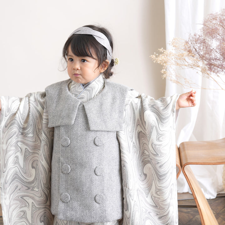 ひよこ商店　七五三　被布　着物セット 楽天市場】【レンタル】 【利用可能期間 2025/12/12以降