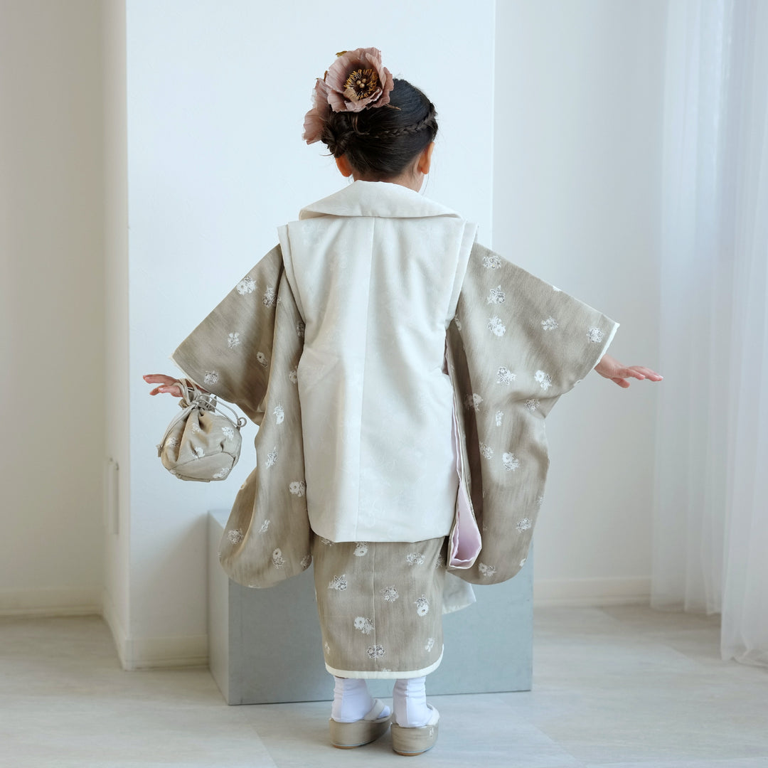 レンタル】七五三 3歳 着物 女の子 JILLSTUART ジルスチュアート 被布