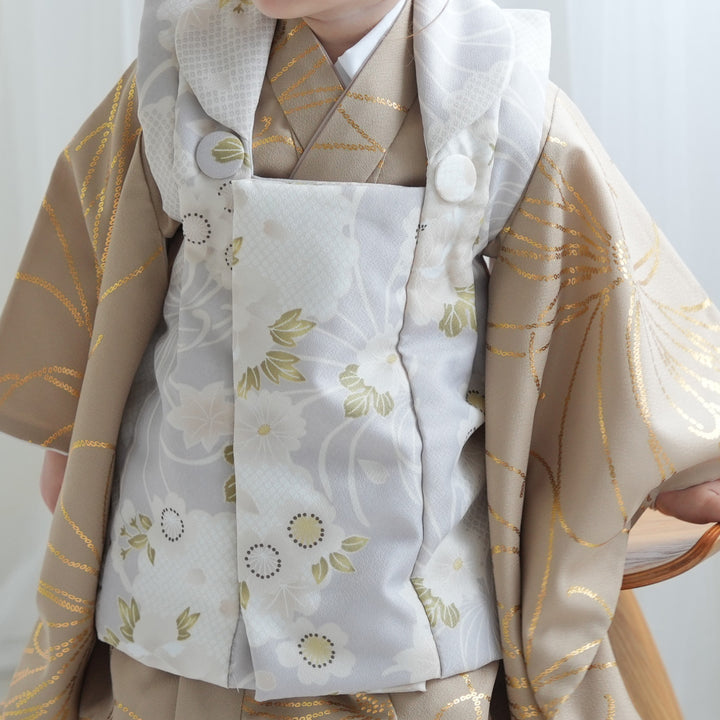 レンタル】七五三 3歳 女の子 ひよこ商店 被布セット 子供 kids