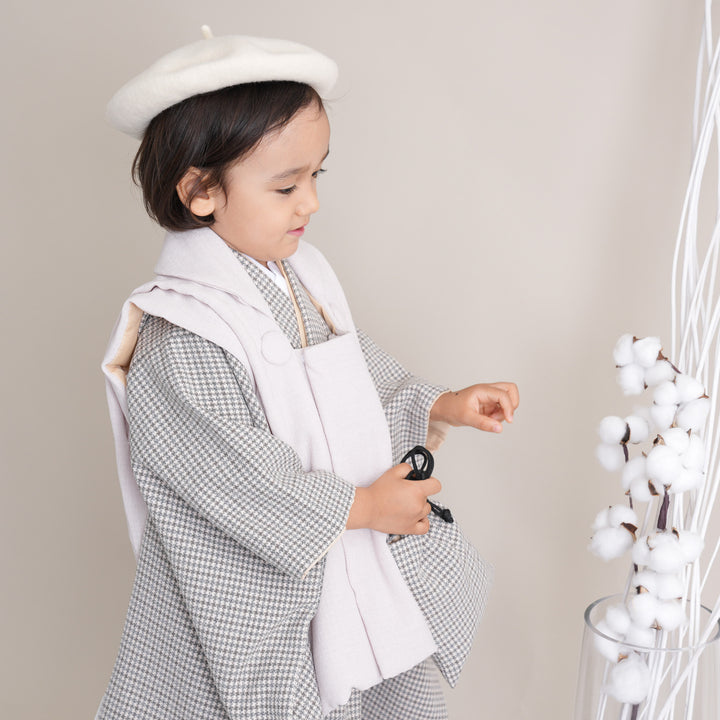 レンタル】七五三 3歳 着物 utatane 男の子 被布セット 子供 kids 三つ