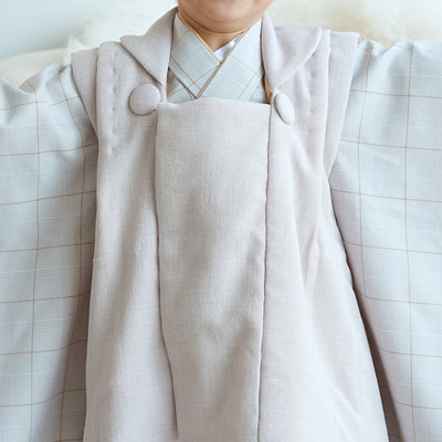 【レンタル】七五三 3歳 着物 utatane 男の子 被布セット 子供 kids 三つ身 お祝い着 往復送料無料 （1405601800）