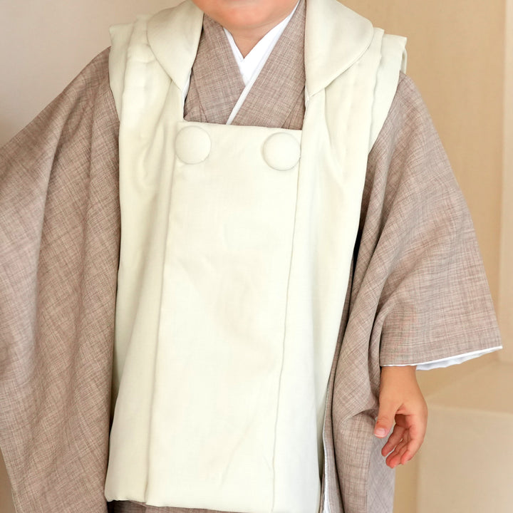 レンタル】七五三 3歳 着物 かぷり 男の子 被布セット 子供 kids