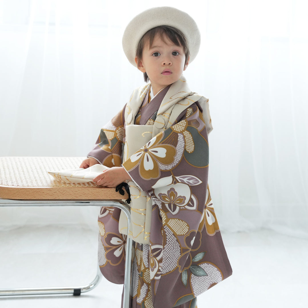 ひよこ商店 utatane 七五三被布着 3歳男の子(レンタル】七五三 ひよこ商店 utatane 七五三被布着 3歳男の子(レンタル】七五三