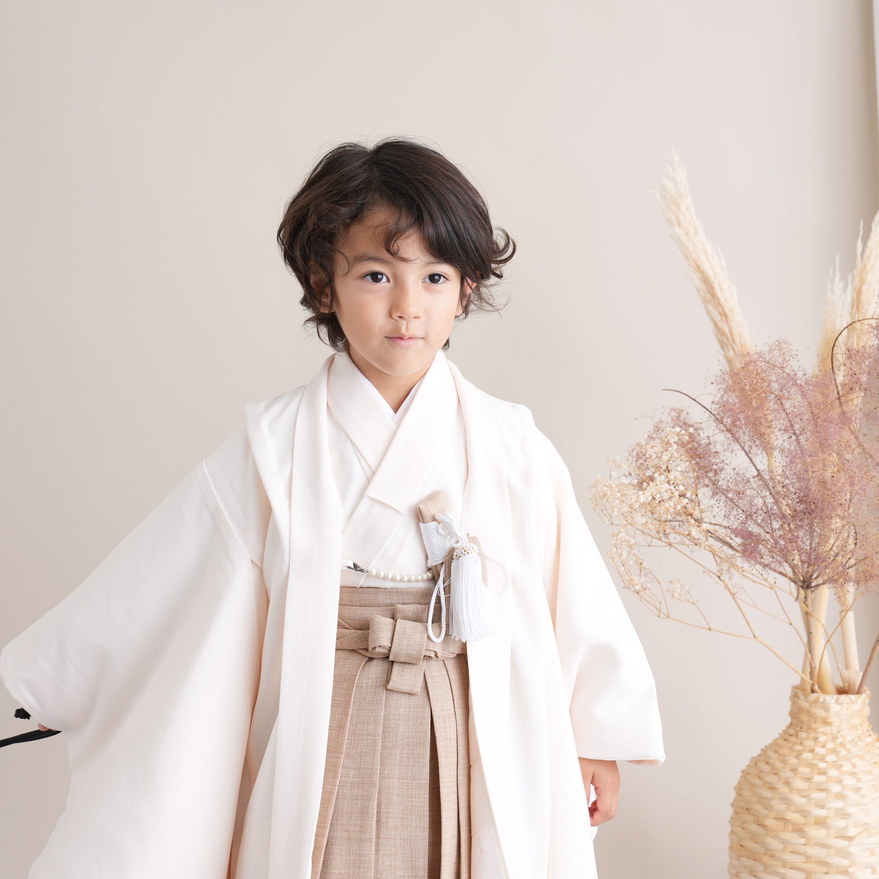 Utataneウタタネ　七五三　男　5歳袴セットスタジオで1時間ぐらい着用