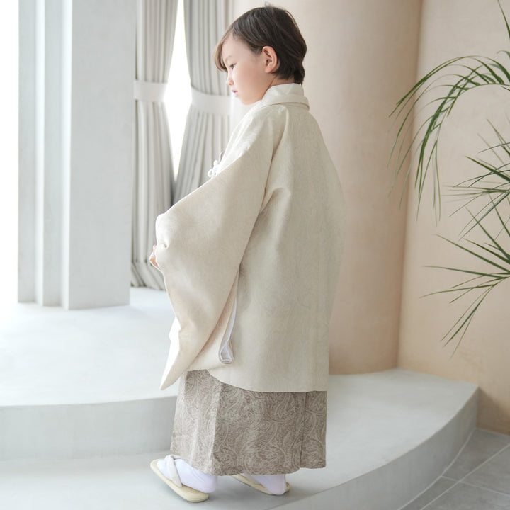 レンタル】七五三 5歳 着物 男の子 utatane 袴セット 子供 kids 羽織