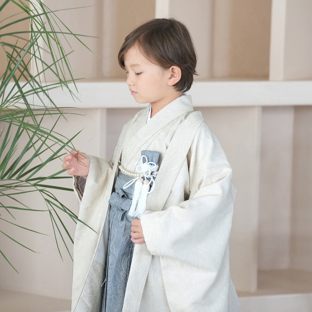 レンタル】七五三 5歳 着物 男の子 utatane 袴セット 子供 kids