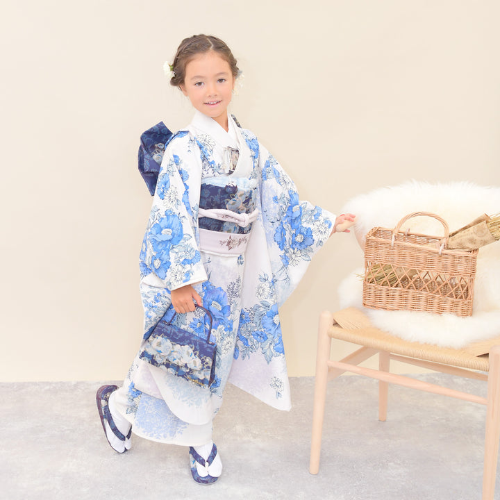 七五三　５歳　女の子　作り帯コーデ 楽天市場】七五三 結び帯 5歳 7歳 女の子 作り帯 祝い帯 付け帯