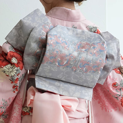 【レンタル】七五三 7歳 女の子 JILLSTUART ジルスチュアート 着物 日本製 作り帯 子供 kids 四つ身 お祝い着 往復送料無料 （1409600700）