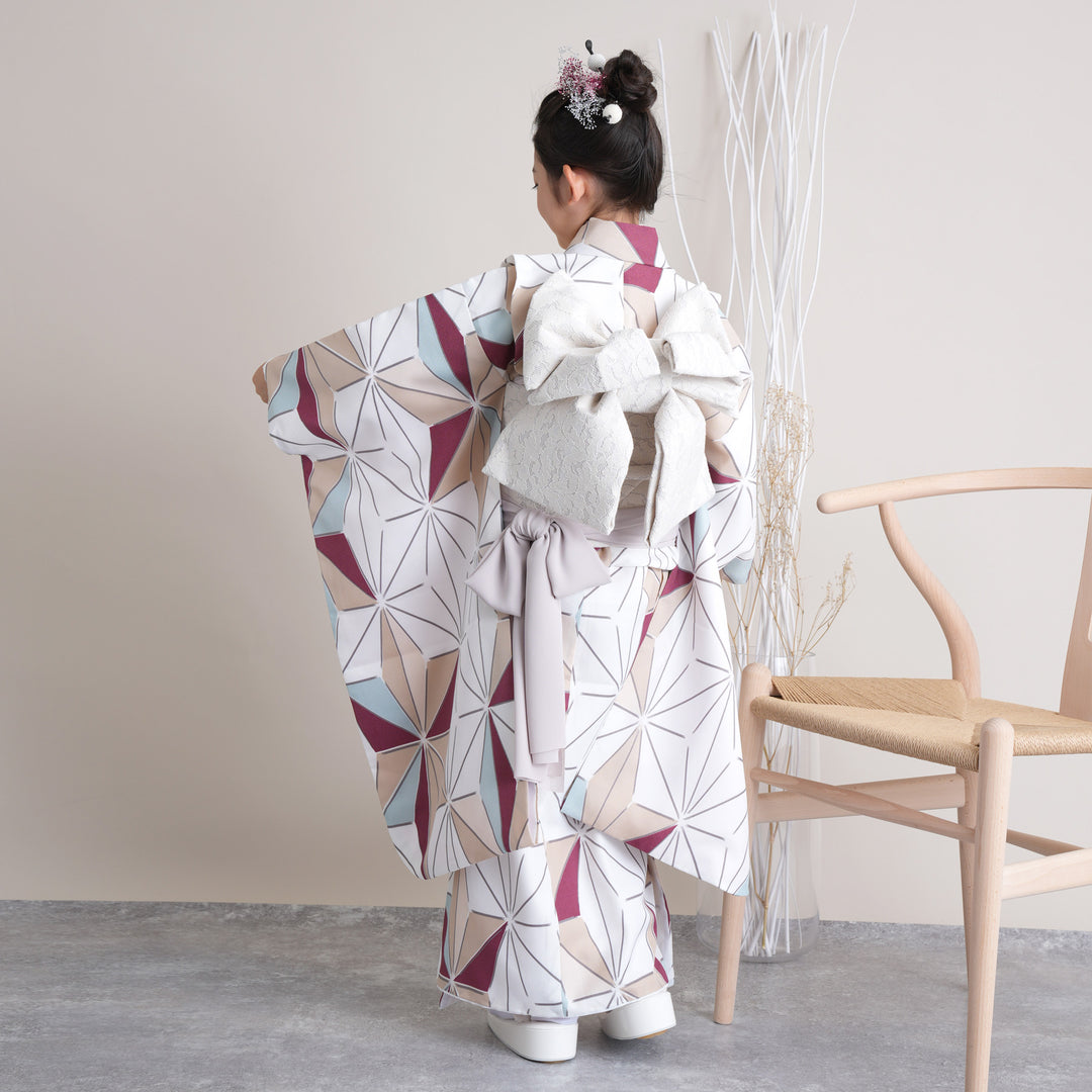 レンタル】七五三 7歳 着物 女の子 ひよこ商店 作り帯 子供 kids