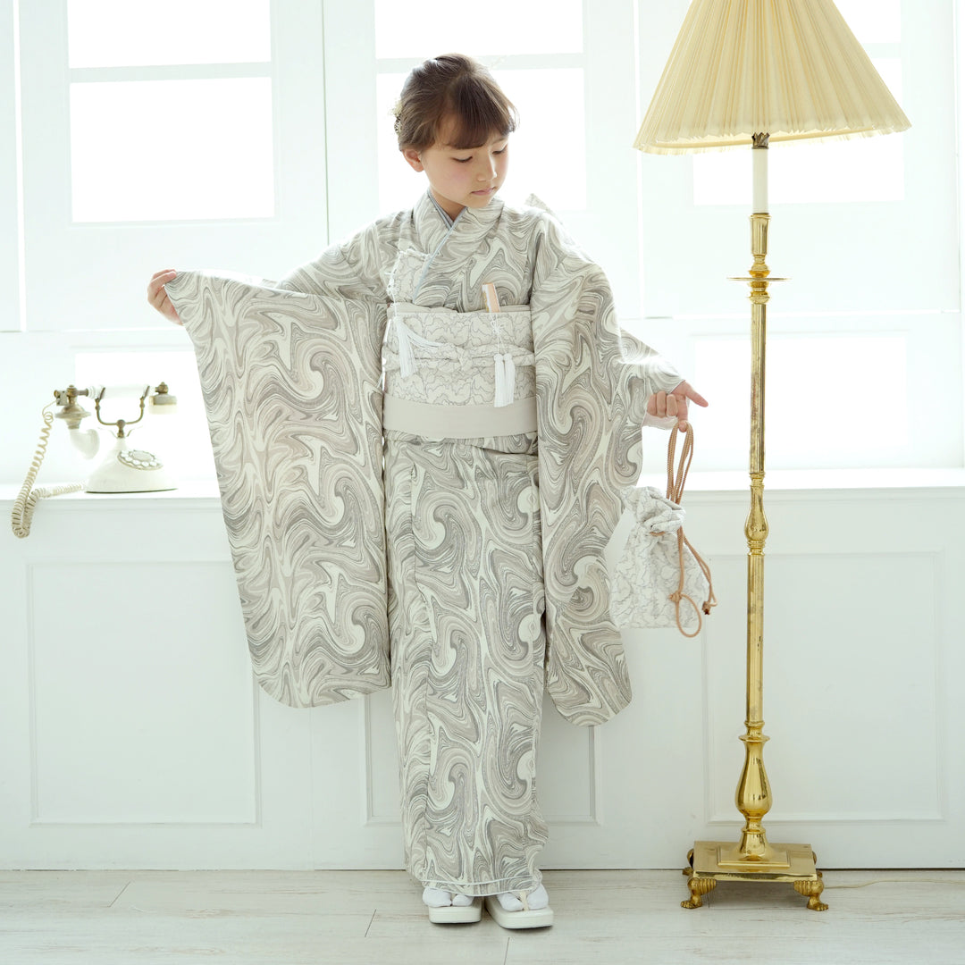 【hirotan L14】◆全て正絹長襦袢着用可能品15点まとめ売り◆ レンタル】七五三 7歳 着物 女の子 ひよこ商店 作り帯 子供 kids