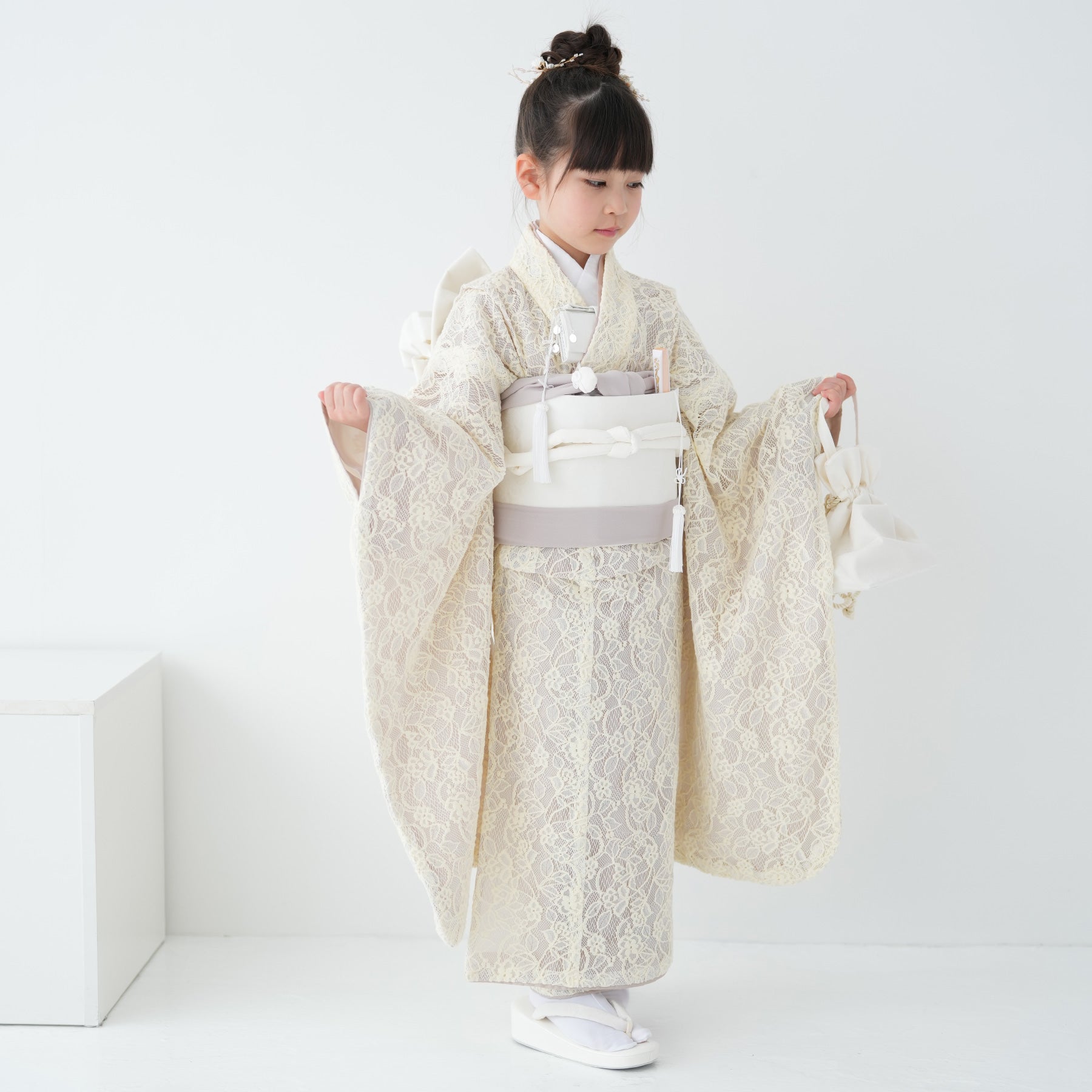 松田聖子 SEIKO MATSUDA 着物 3歳 七五三 セット - 和服