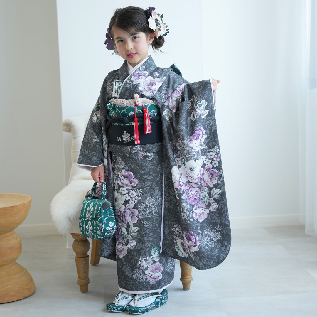 NISHIORI JILLSTUART レンタル商品 7歳の七五三 女の子 四つ身