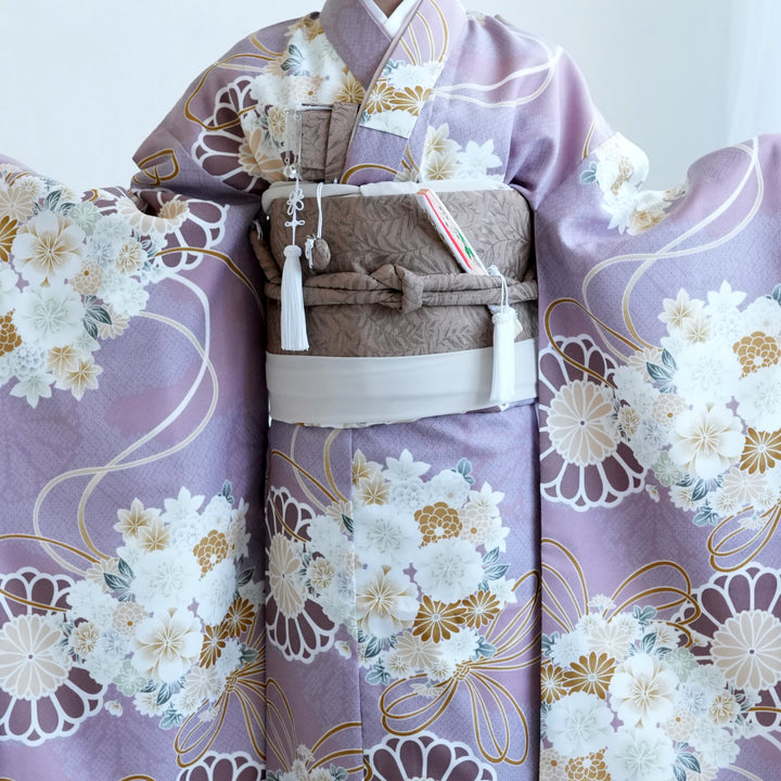 レンタル】七五三 7歳 女の子 ひよこ商店 着物 日本製作り帯 子供 kids