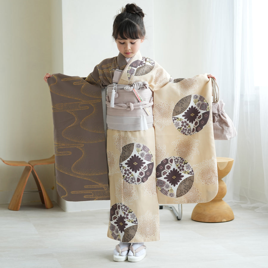 ひよこ商店 楽天市場】【レンタル】 【ひよこ商店 kids 七五三 着物 3歳