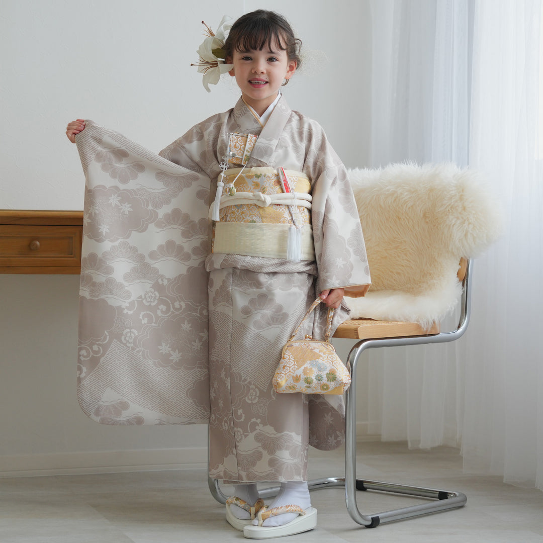 美品♡短時間着用　七五三女の子着物セット♡ 七五三3歳女の子特集○ 選べる7柄】七五三 着物 3歳 被布セット