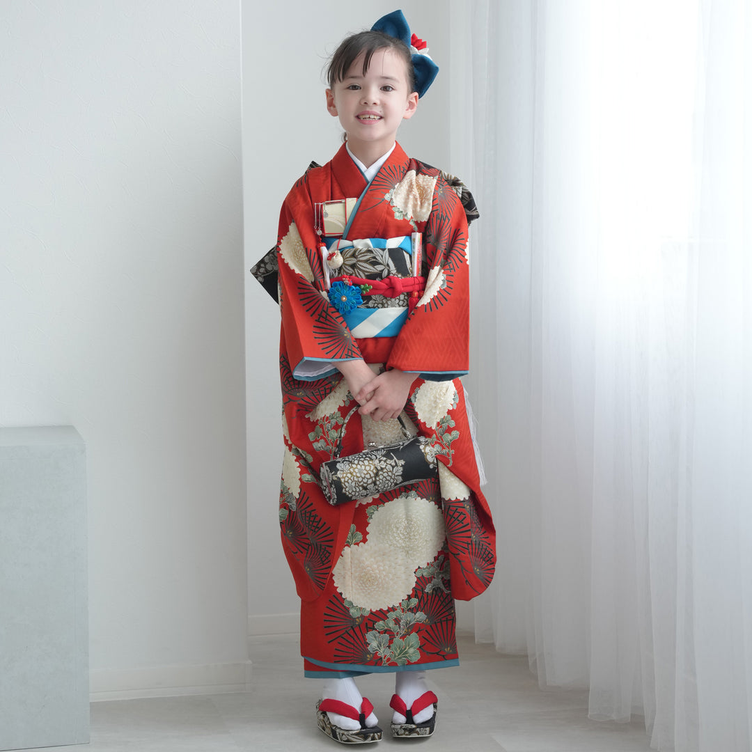 レンタル】七五三着物 7歳女の子 LOWRYS FARM ローリーズファーム 着物