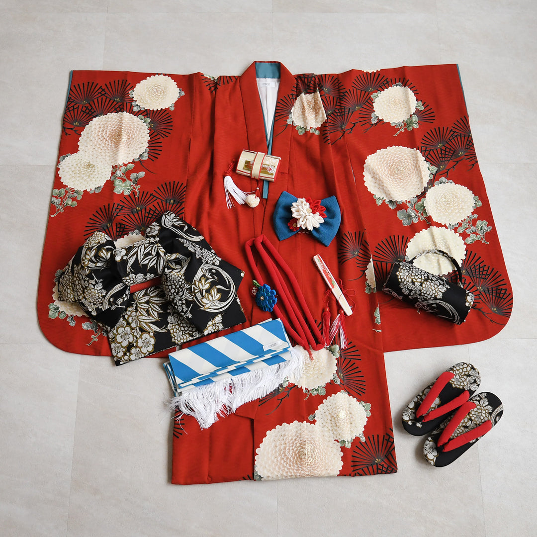 レンタル】七五三着物 7歳女の子 LOWRYS FARM ローリーズファーム 着物