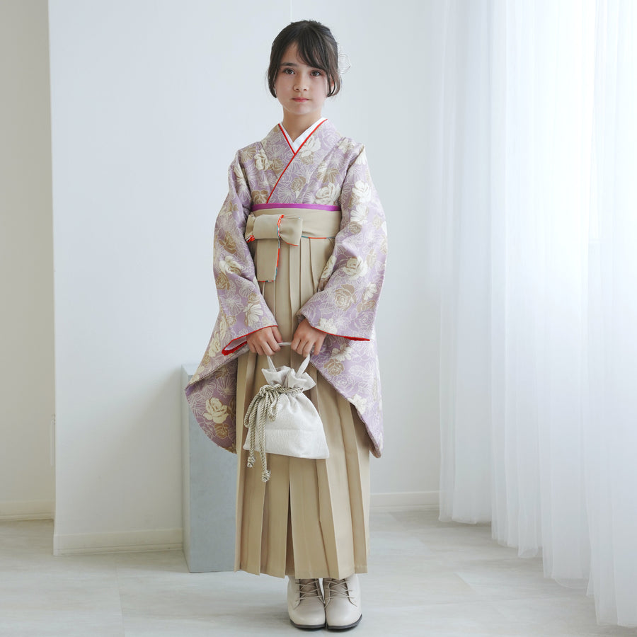 anonenone　アノネノネ　姫羽織 姫袴 セットアップ(塩バニラ) anonenone アノネノネ 姫羽織 姫袴 セットアップ(塩バニラ