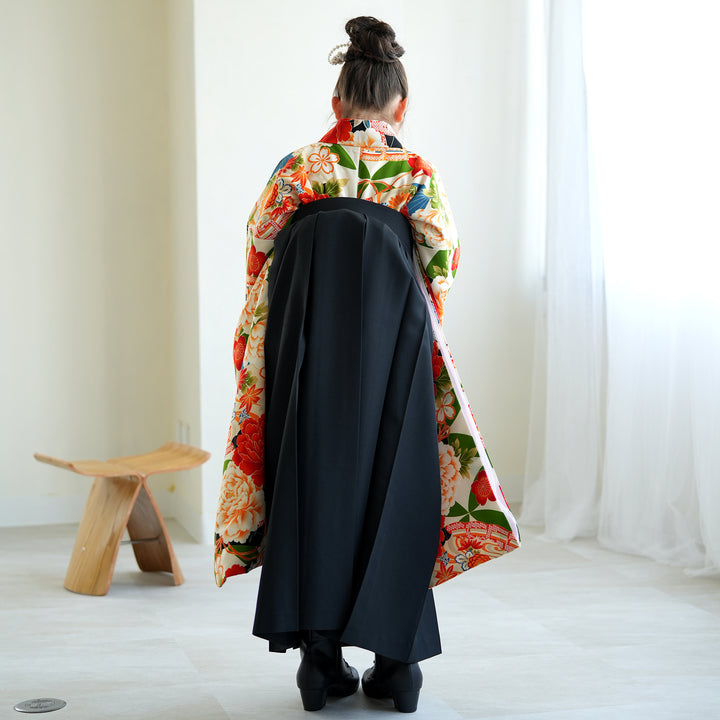 レンタル】袴 卒業式袴 15点セット 小学生 ジュニア 2尺袖着物 レンタル】袴 卒業式袴 15点セット 小学生 ジュニア 2尺袖着物