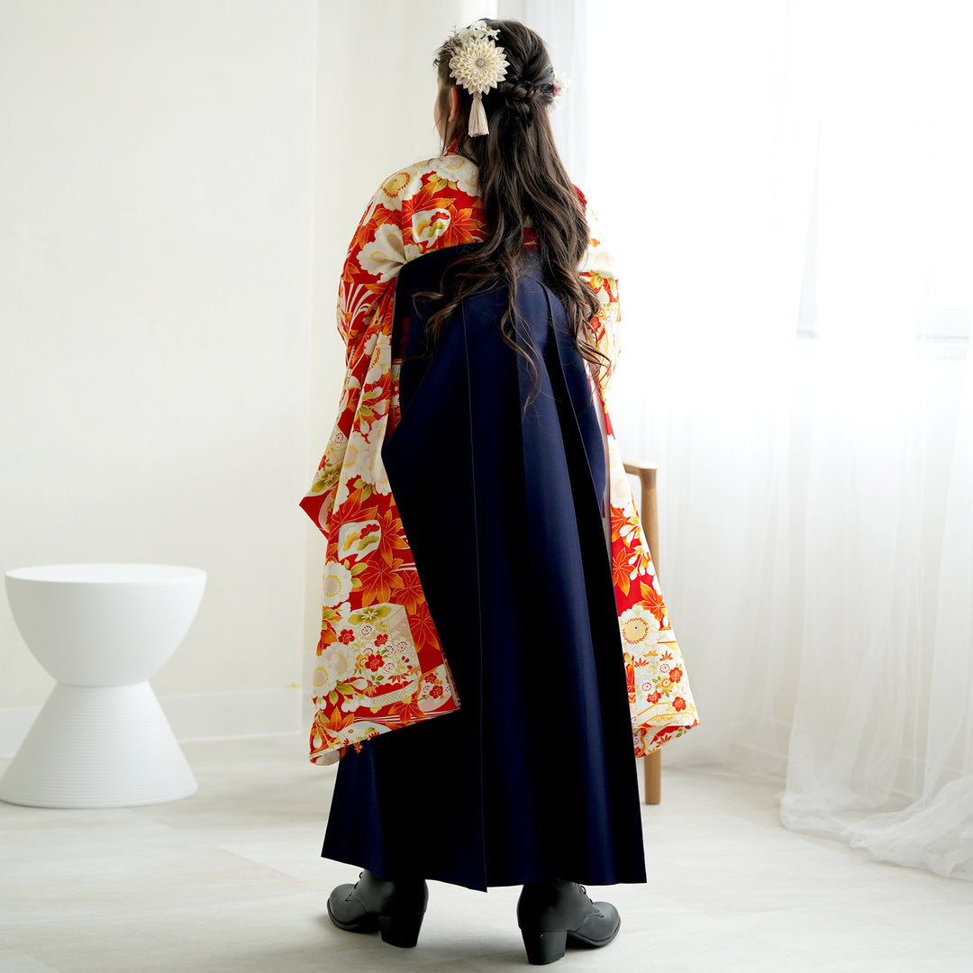 卒業式・袴セット　150cm 美品　袴87cm hmset0857ok-4221_1.jpg