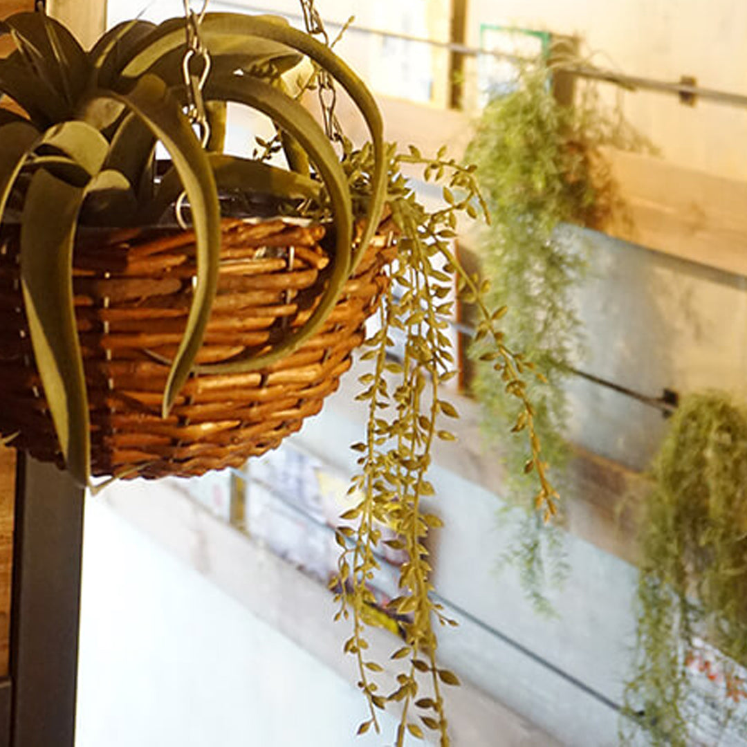 フェイクグリーン】人工観葉植物 ワイヤープランツ 造花 ディスプレイ