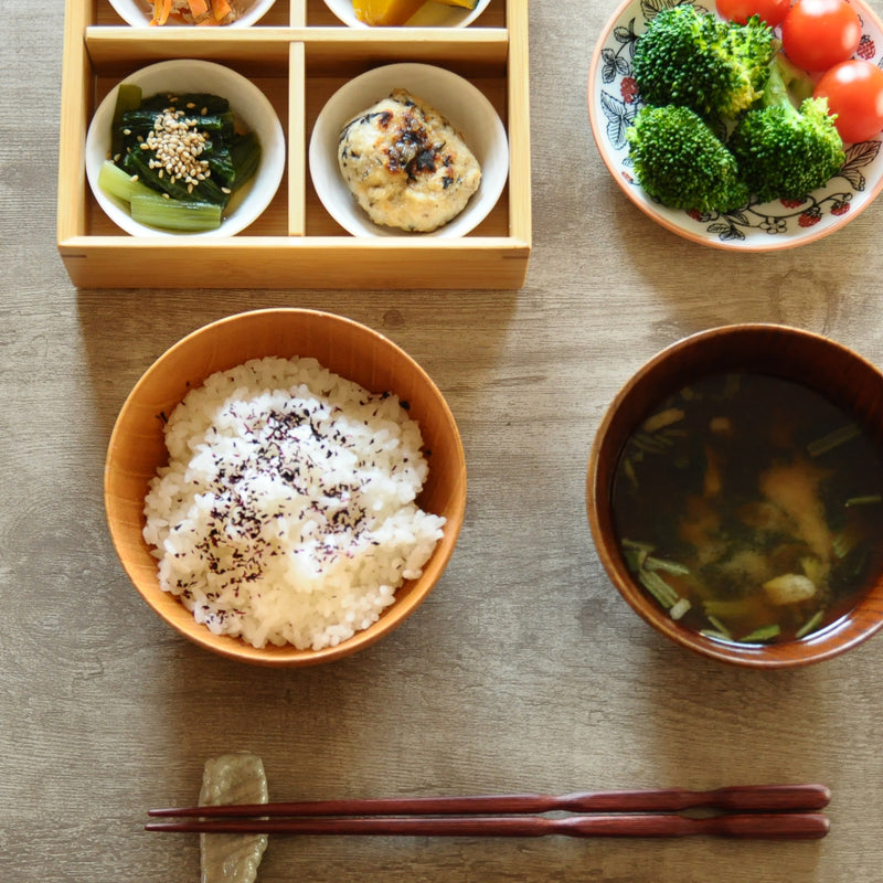 【フリーボウル ナチュラル （中）】お椀 ベージュ 漆塗装 木製食器【取り寄せ品】（2401600600）