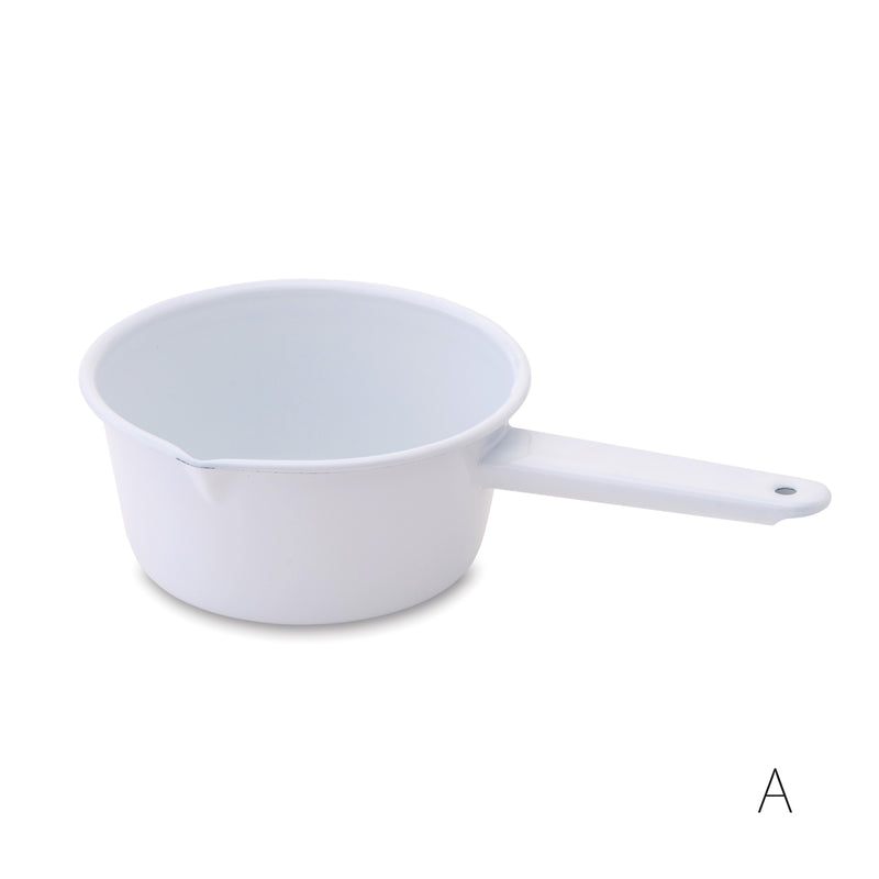 【片手鍋 ソースパン】ホーロー 17cm 1.2L IH対応 キッチン用品【取り寄せ品】（2401607401）