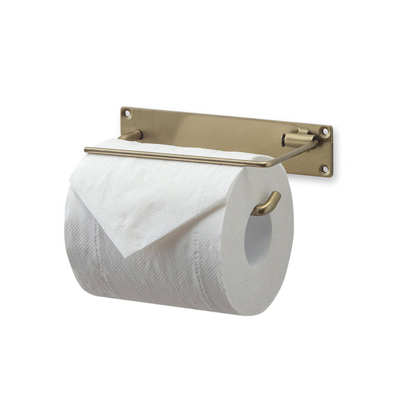 【トイレットペーパーホルダー】シングル 一連 1個用 アイアン コストコ 太巻き可 KIRKLAND設置可 ビンテージ風【取り寄せ品】（2499635401）
