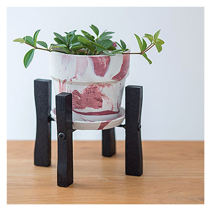 3Dプリンター鉢 ふさわしい メッシュ構造 2.5号 観葉植物 多肉植物 植木鉢